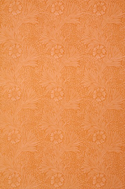 Marigold textile design by William Morris